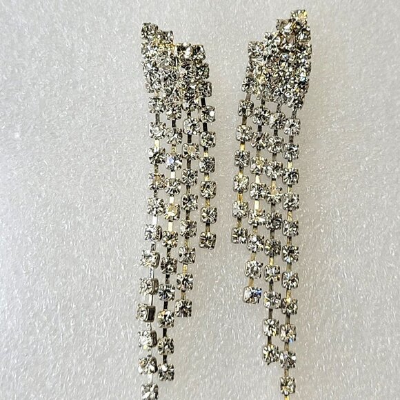 Rhinestone Earrings for the Minimalist - Picture 6 of 13
